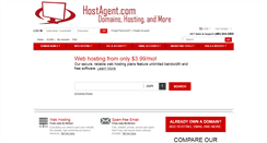 Desktop Screenshot of hostagent.com